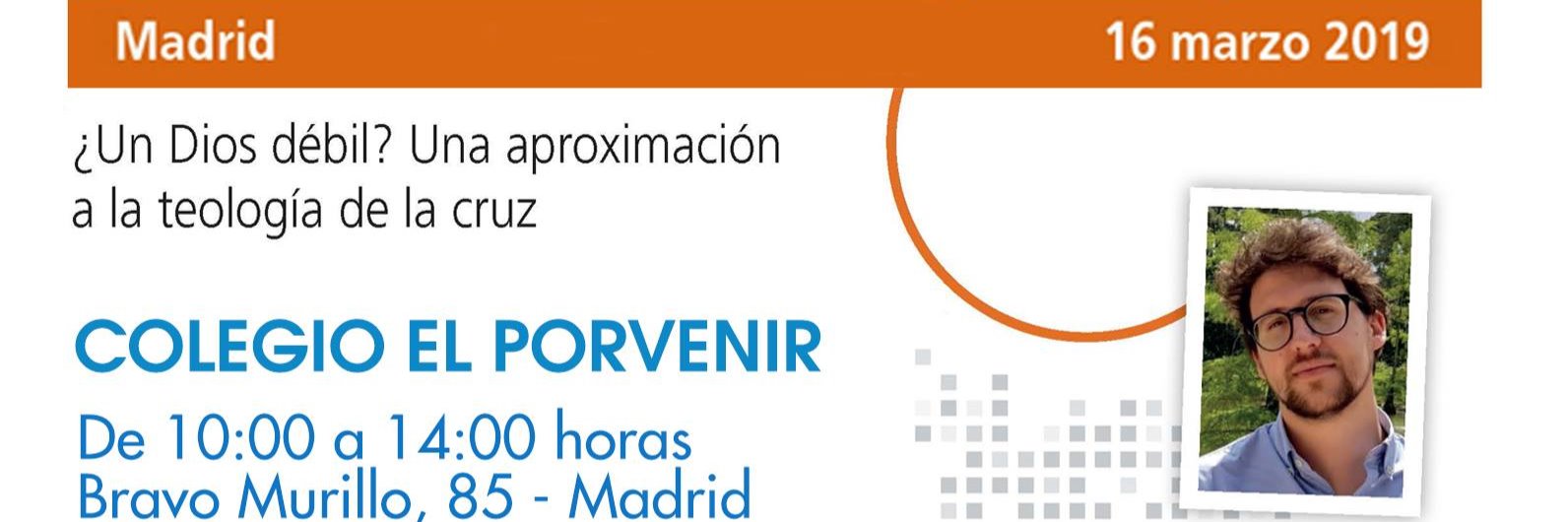 El próximo 16 de marzo se celebra el Taller Breve "¿Un Dios débil? Una aproximación a la teología de la cruz"